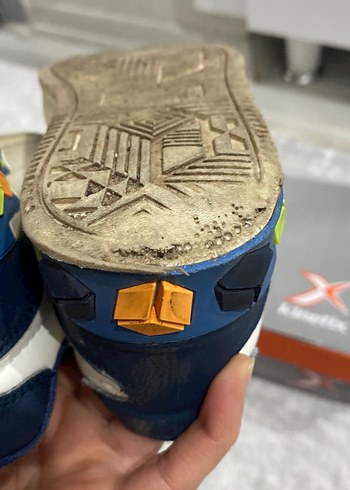 Erkek Çocuk Mavi Spor Ayakkabı Cırt Cırtlı - Görsel 5