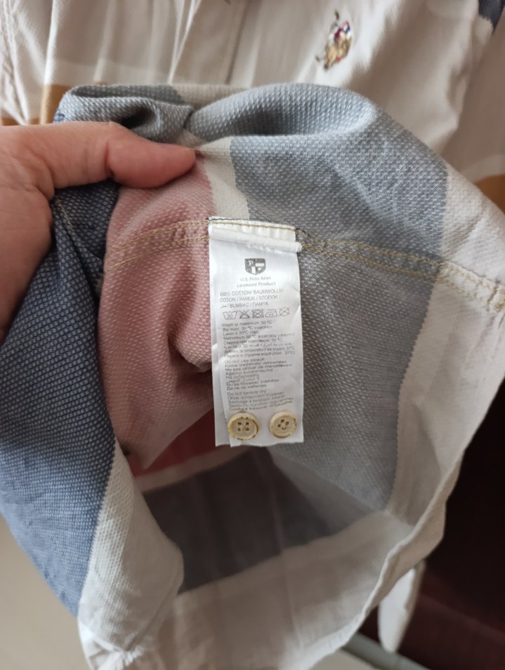 U.S. Polo Assn. Çok Renkli Uzun Kollu Erkek Gömlek - Görsel 3