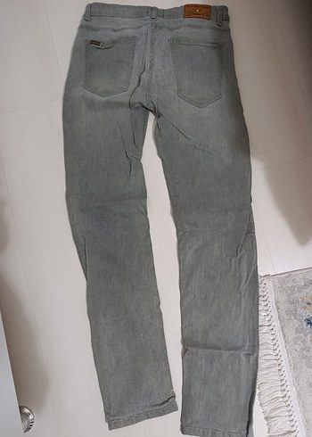 US POLO gri Düğmeli erkek Kot Pantolon - Görsel 4