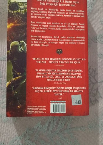 The Witcher Son Dilek - Andrzej Sapkowski - Görsel 2