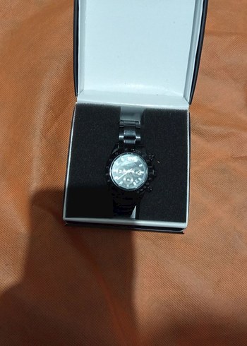 Rolex Daytona Tarzı Siyah Metal Kordon - Görsel 2