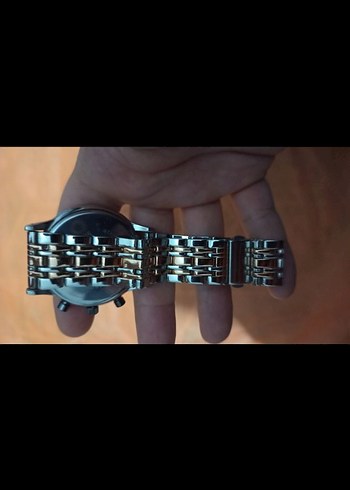 Emporio Armani Tarzı Çift Renk Metal kordon - Görsel 4