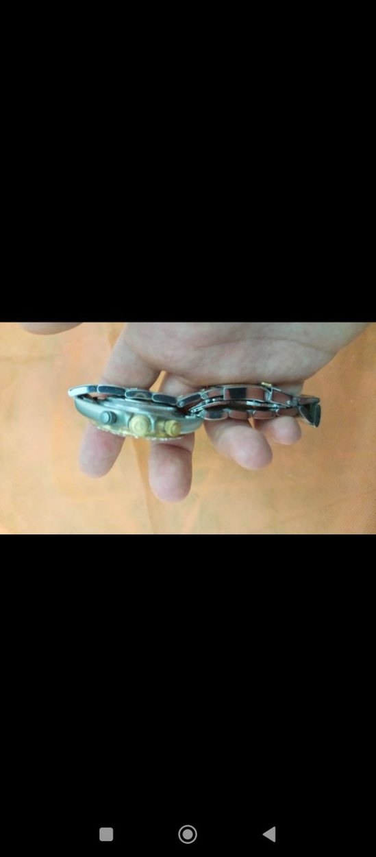 Rolex Daytona Tarzı Taşlı Bezel İki Renk - Görsel 5