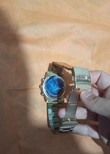 Emporio Armani Erkek Kol Saati Gold Ton - Görsel 6