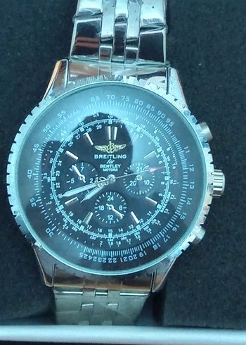 Breitling Bentley Tarzı Metal Kordon - Görsel 3