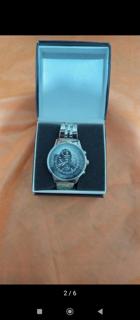 Breitling Bentley Tarzı Metal Kordon - Görsel 2