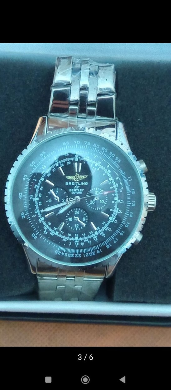 Breitling Bentley Tarzı Metal Kordon - Görsel 3