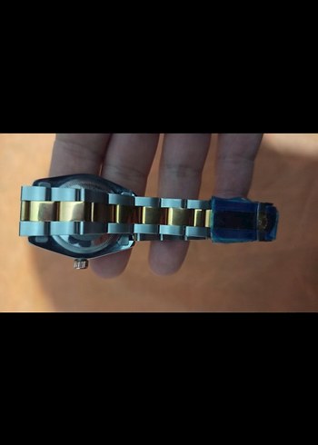 Rolex Datejust Mavi Kadran çift renk - Görsel 4