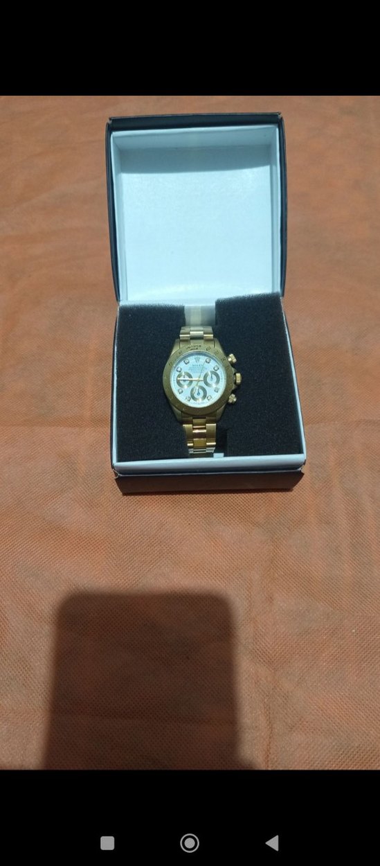 Rolex Daytona Tarzı Altın Renk - Görsel 2