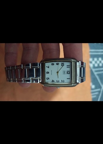 Q&Q Quartz Dikdörtgen Kasa Metal Kordon - Görsel 3