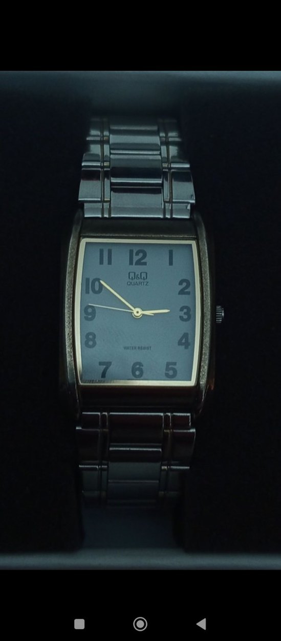 Q&Q Quartz Dikdörtgen Kasa Metal Kordon - Görsel 2