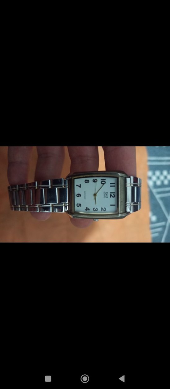 Q&Q Quartz Dikdörtgen Kasa Metal Kordon - Görsel 3