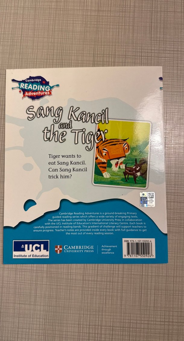Sang Kancil and the tiger İngilizce Hikaye Kitabı - Görsel 2