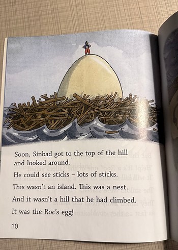Sinbad and the roc İngilizce  Hikaye Kitabı - Görsel 3