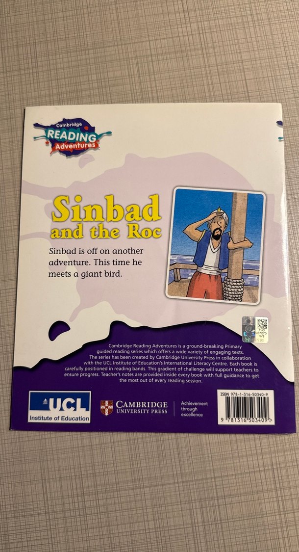 Sinbad and the roc İngilizce  Hikaye Kitabı - Görsel 2