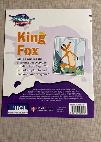 King Fox İngilizce Çocuk Hikaye Kitabı - Görsel 2