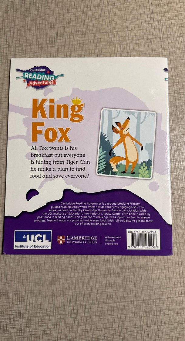 King Fox İngilizce Çocuk Hikaye Kitabı - Görsel 2