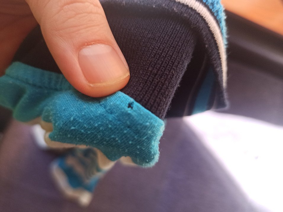 Mavi Beyaz Çizgili Erkek Polo Tişört - Görsel 5