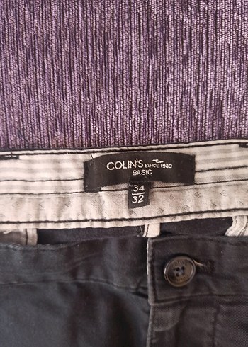 Siyah Pamuklu Erkek Kemerli Rahat Pantolon - Görsel 5