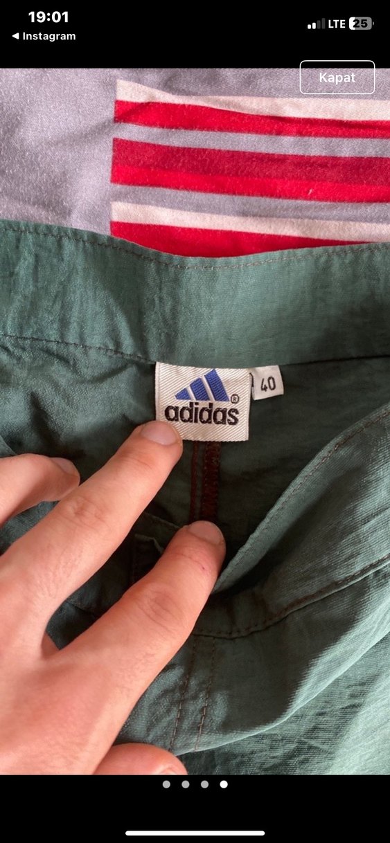 Adidas Haki Spor Pantolon — görsel 4/4