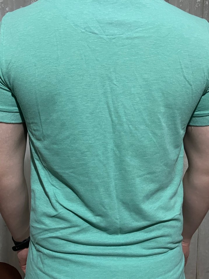 Turkuaz Erkek Kısa Kollu Polo Tişört - Görsel 2