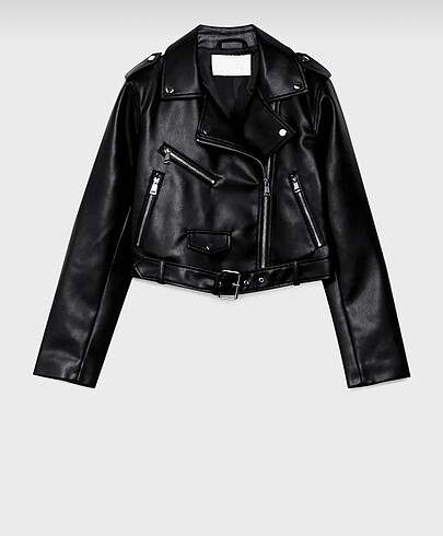 Bershka deri ceket