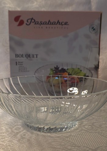 Pasabahçe Bouquet Cam Salata Kasesi - Görsel 2