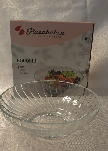 Pasabahçe Bouquet Cam Salata Kasesi - Görsel 3