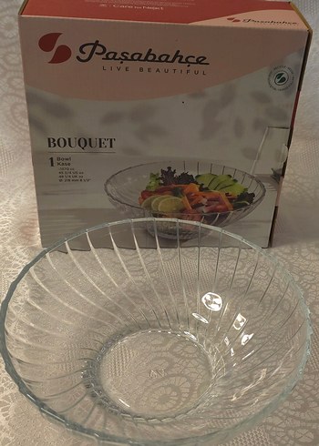 Pasabahçe Bouquet Cam Salata Kasesi - Görsel 4
