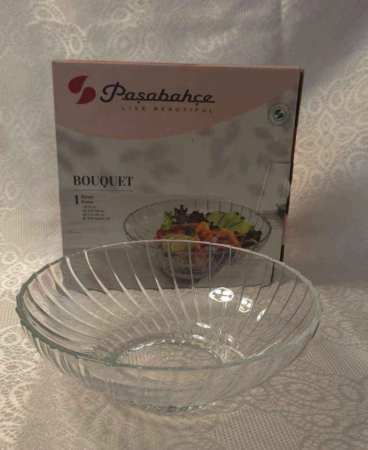 Pasabahçe Bouquet Cam Salata Kasesi - Görsel 3