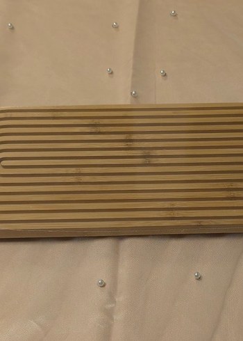 Oluklu Bambu sunumluk - Görsel 3