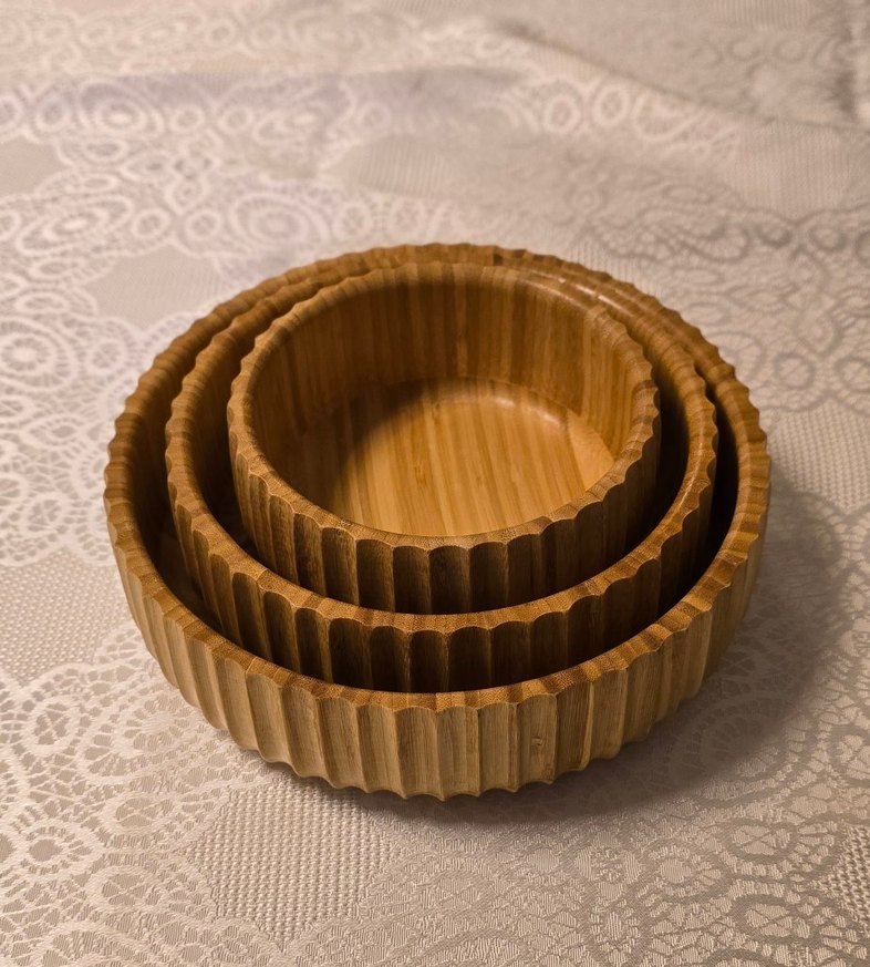 Bej Parlak Bohem Tarzı Tabak Seti - Görsel 3