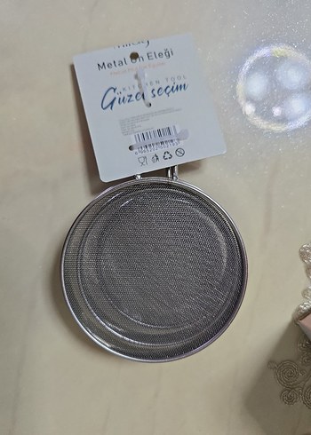 Metal Saplı 3'lü İnce Süzgeç Seti - Görsel 3