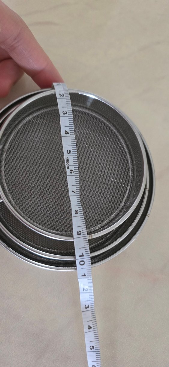 Metal Saplı 3'lü İnce Süzgeç Seti - Görsel 4