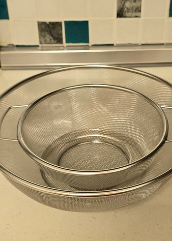 Gümüş Süzgeç Seti - Görsel 4