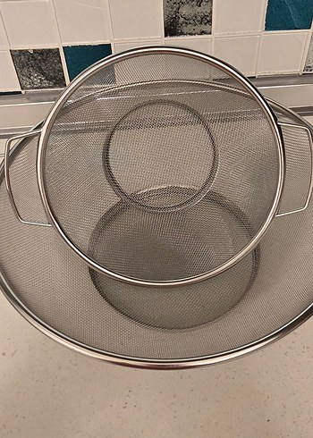 Gümüş Süzgeç Seti - Görsel 2