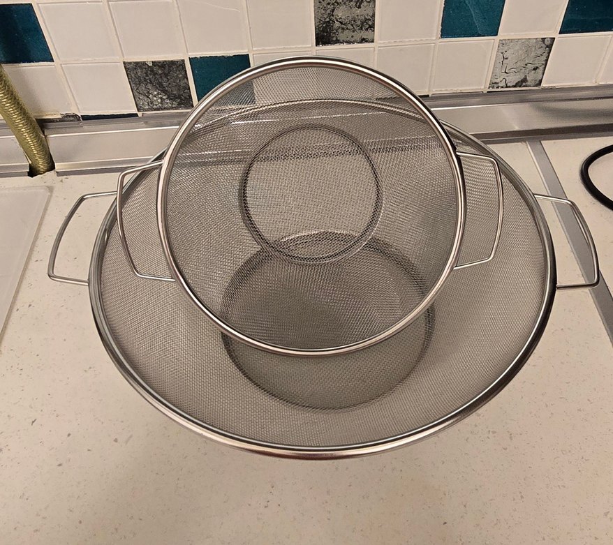 Gümüş Süzgeç Seti - Görsel 2