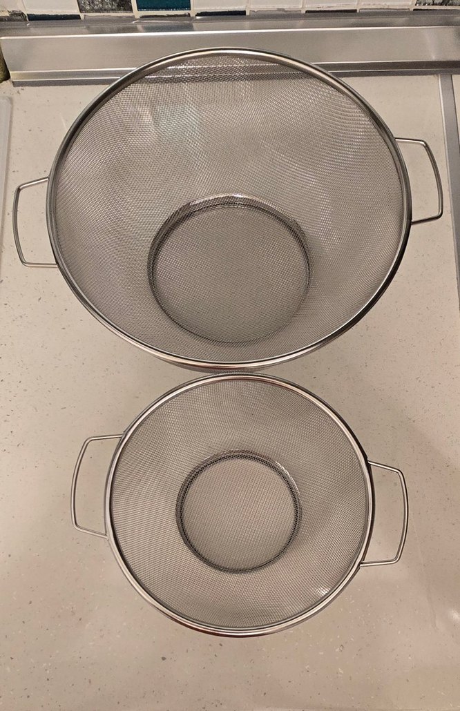 Gümüş Süzgeç Seti - Görsel 3