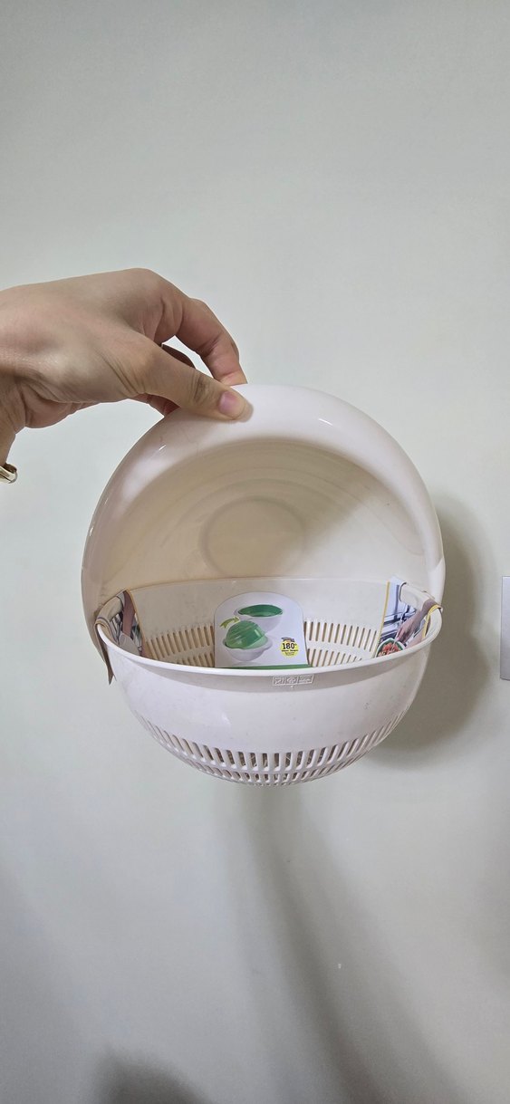 Beyaz Plastik Süzgeç Seti - Görsel 3