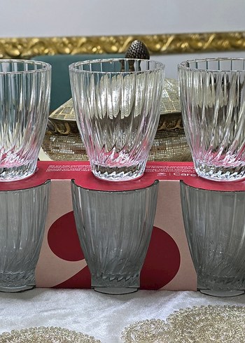 6 Parça Cam Bardak Seti - Görsel 2