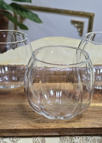 Balkabağı model kase-bardak 6 adet - Görsel 2