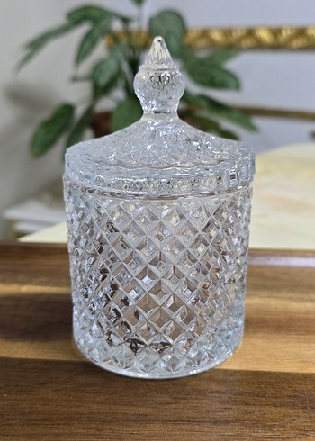 Beyaz Kristal Görünümlü Şekerlik - Görsel 3