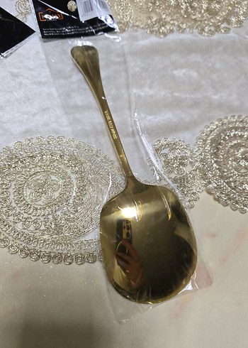 Gold Sunum Kaşığı - Görsel 4