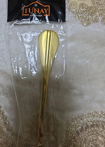 Gold Sunum Kaşığı - Görsel 3