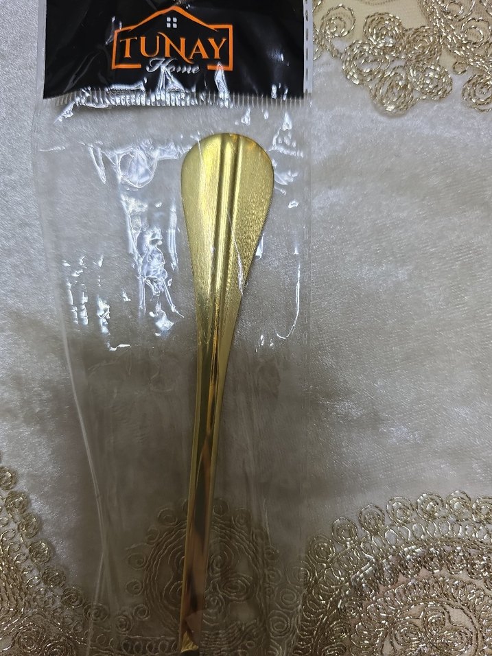 Gold Sunum Kaşığı - Görsel 3
