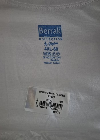 Berrak Erkek Atlet - Görsel 3