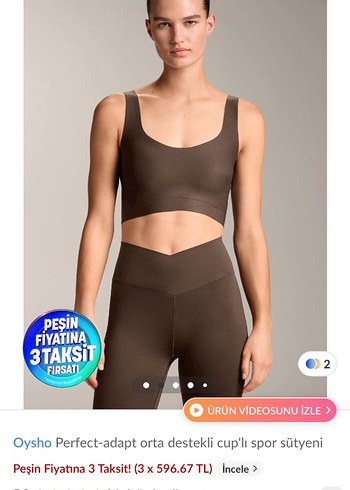 Oysho spor sütyeni - Görsel 3