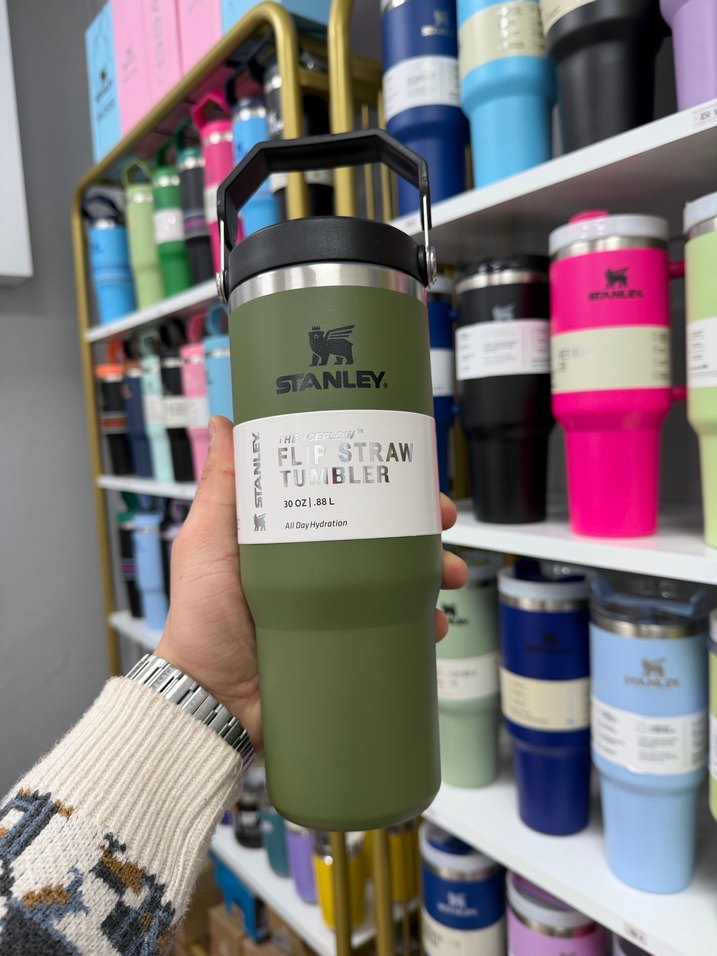 Pastel Pembe Stanley Termos Şişe - Görsel 4