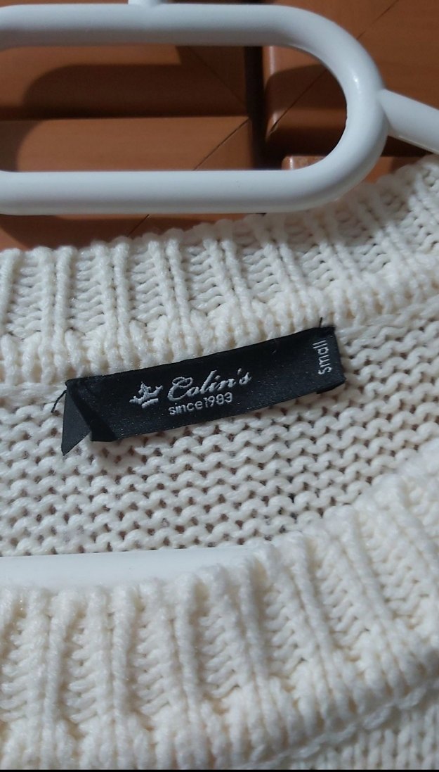 Collins small krem renk kazak - Görsel 2