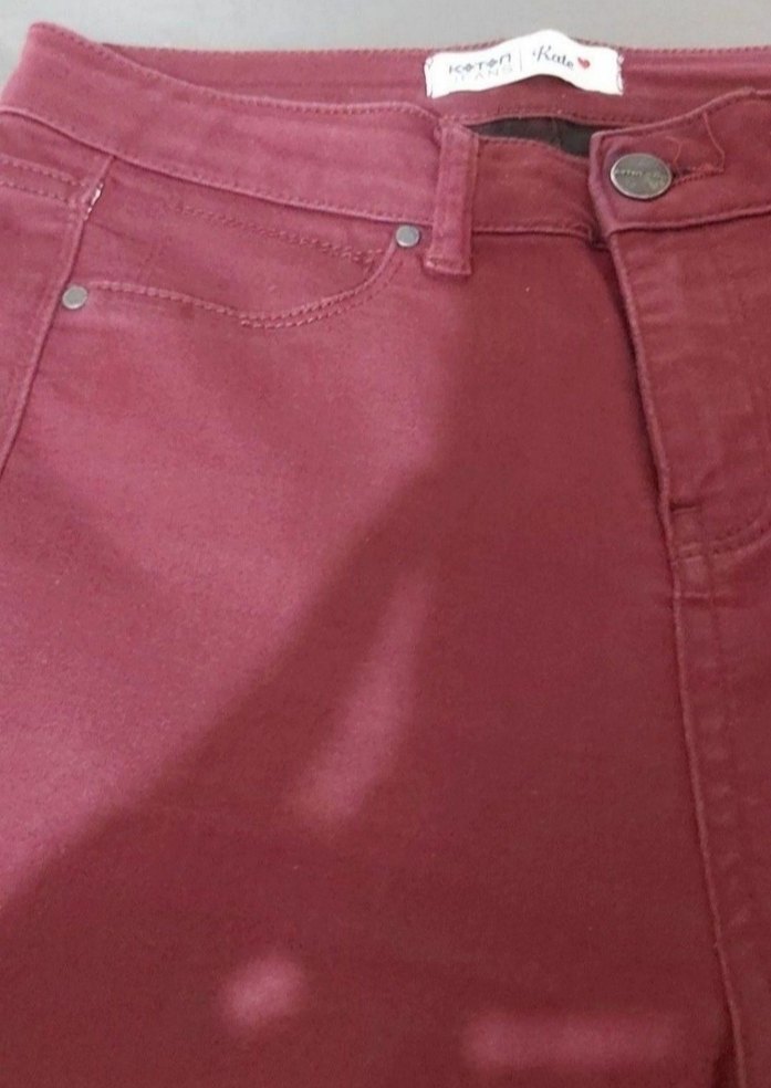 Koton marka 36 beden bordro jean - Görsel 2